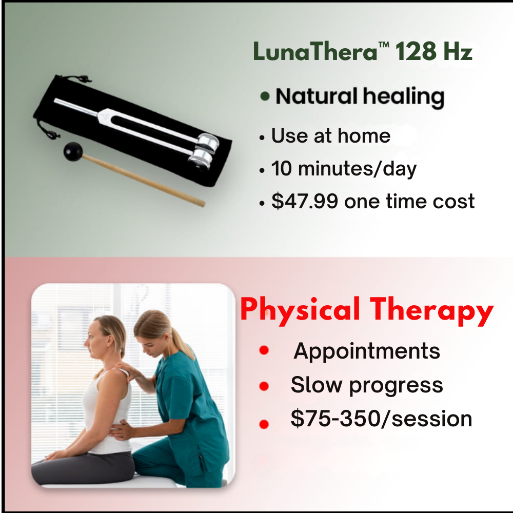 LunaThera™ 128Hz Healing Tuning Fork