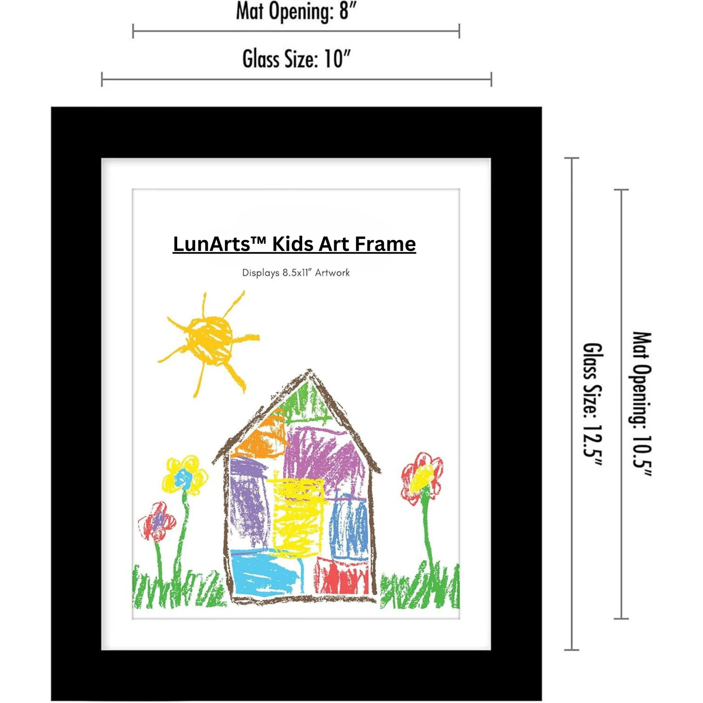 LunArts™ Kids Art Frame