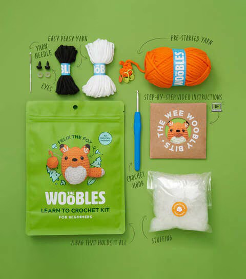 The Woobles - Crochet Kit for Beginners