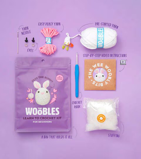The Woobles - Crochet Kit for Beginners