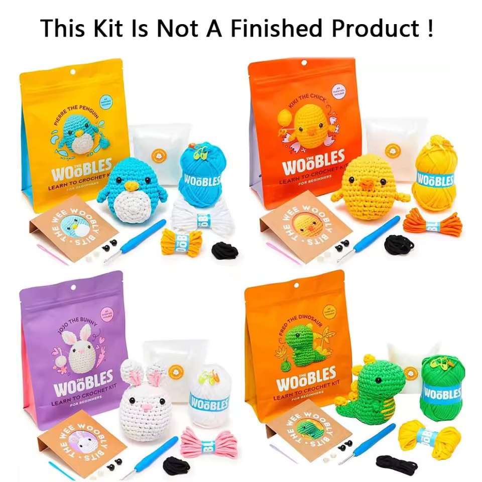 The Woobles - Crochet Kit for Beginners