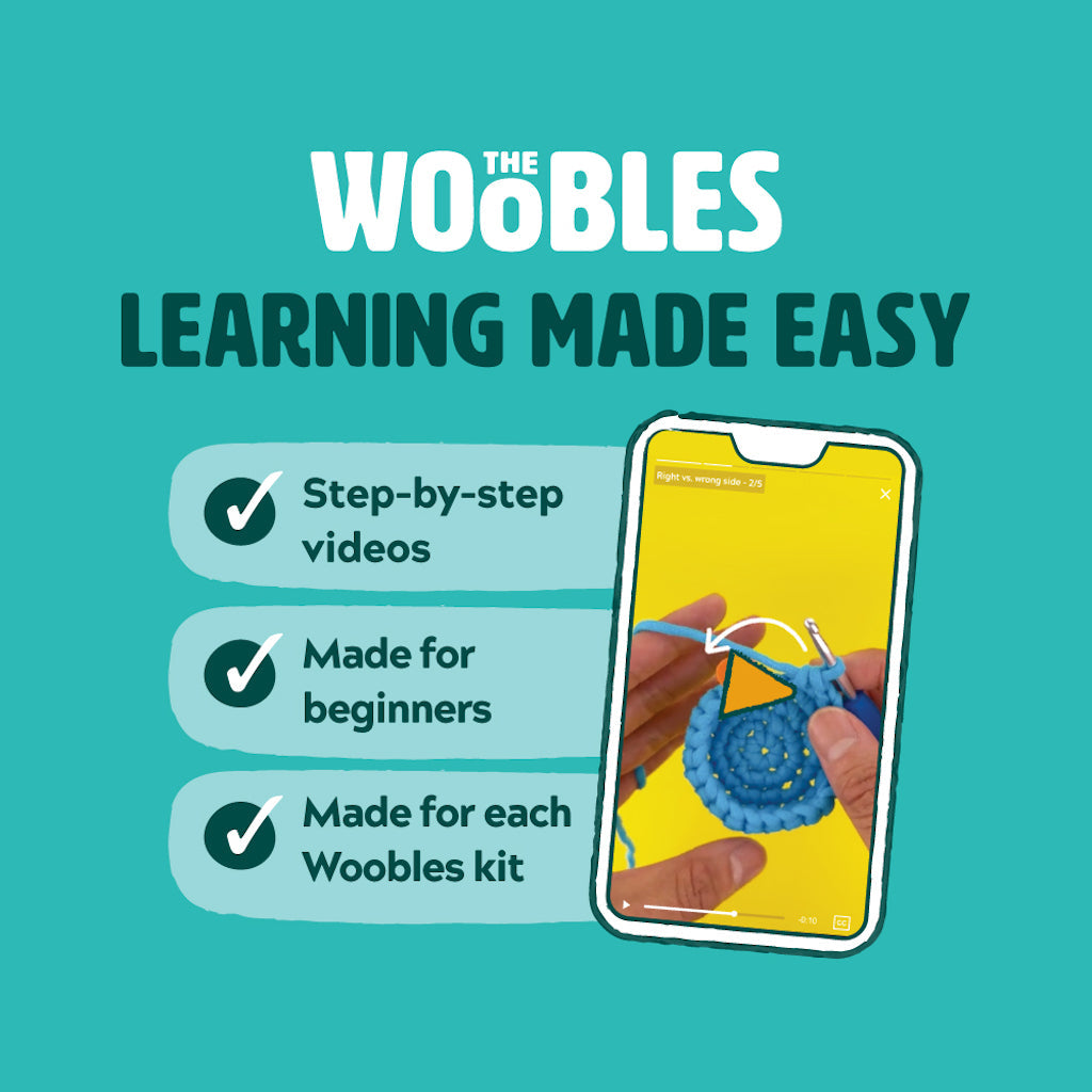 The Woobles - Crochet Kit for Beginners