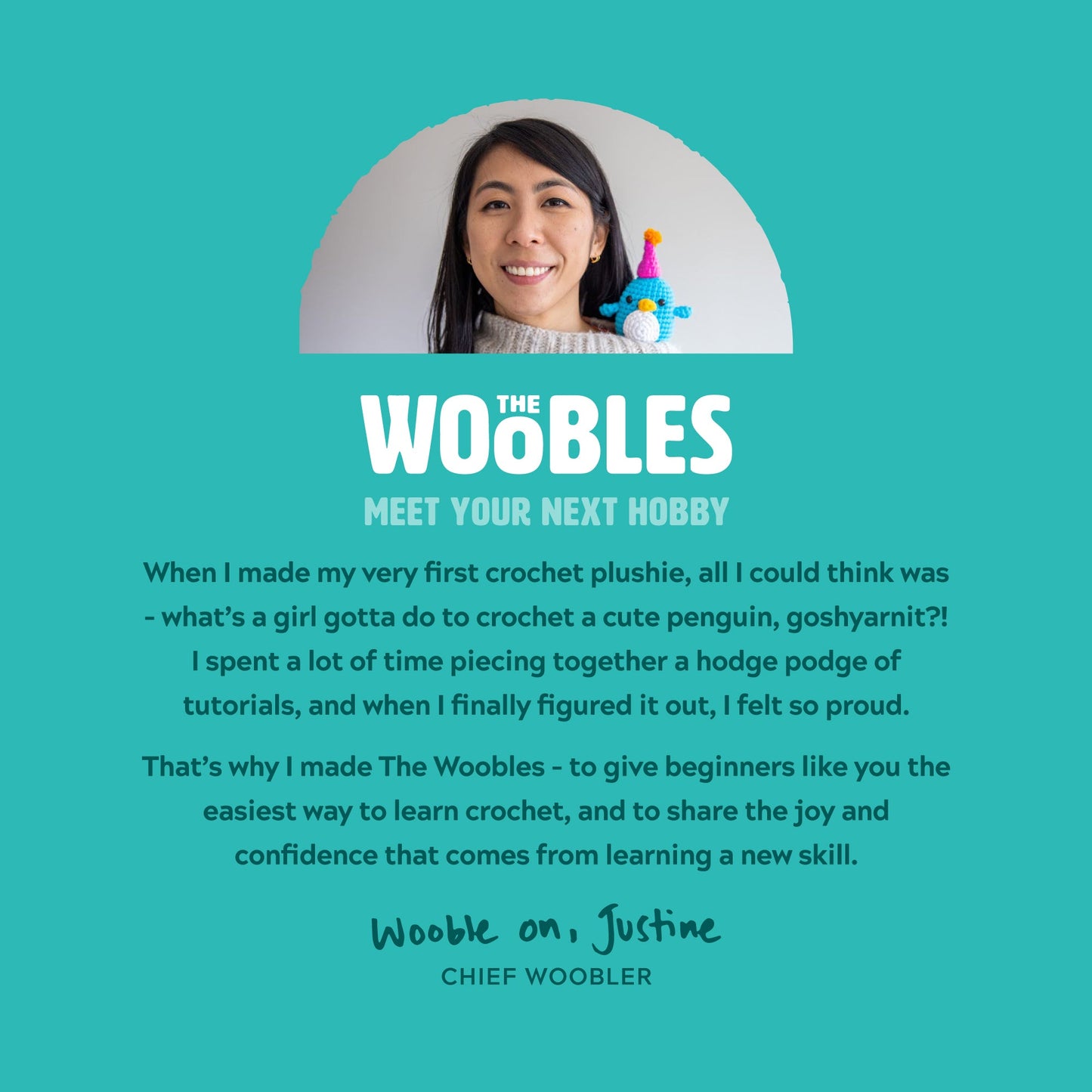 The Woobles - Crochet Kit for Beginners