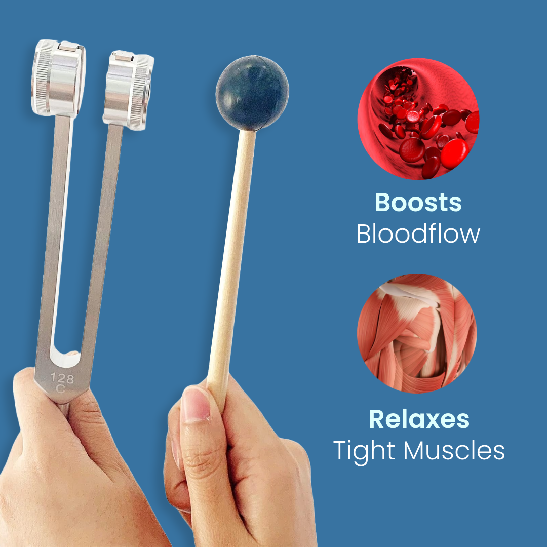 LunaThera™ 128Hz Healing Tuning Fork