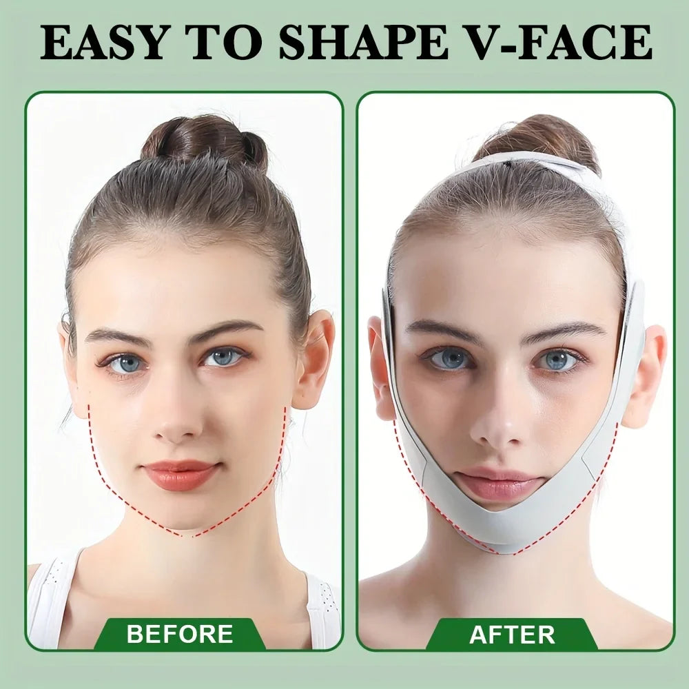 Reusable Face Slimming Bandage V Line Face Shaper Women Chin Cheek Lift Up